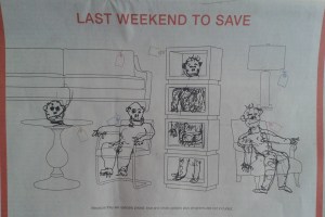 last weekend to save
