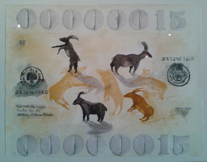 goat cave banknote