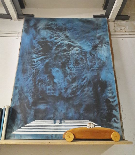 blue-dust-pedestrians